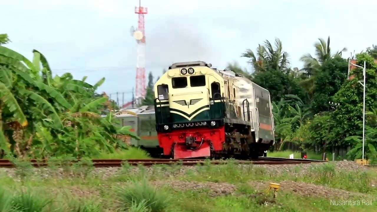 H-5 Menjelang Penurunan Batas Kecepatan 110km/jam. Kereta Api Wira Wiri di Tambak. 
