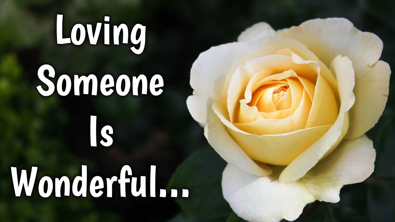 Loving Someone Is Wonderful