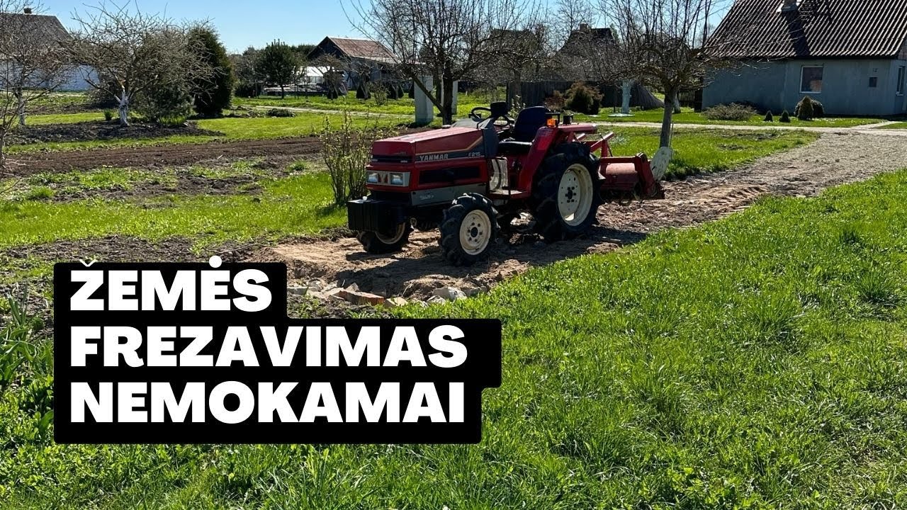Žemės frezavimas nemokamai 2023 04 23