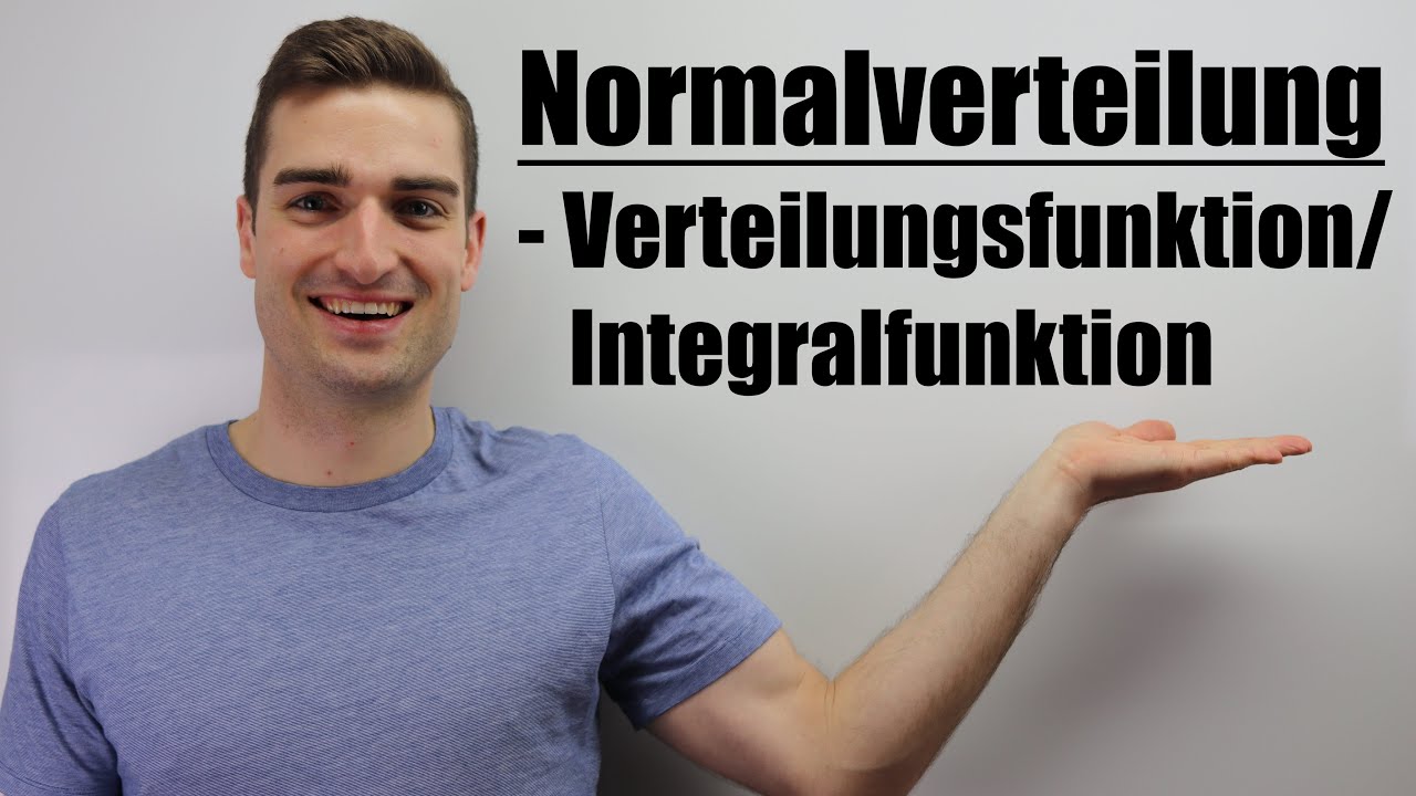 Normalverteilung - Verteilungsfunktion Integralfunktion phi, Transformation | Fit im Mathe-Abi