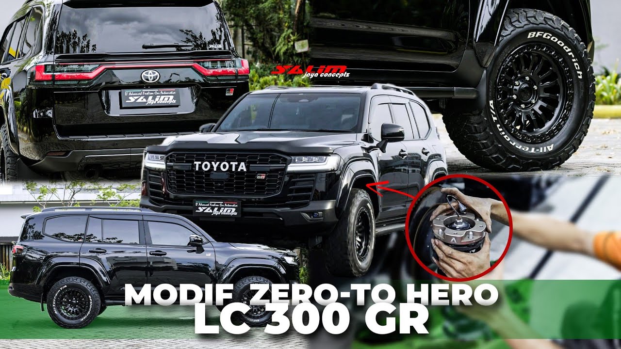 Modifikasi Tipis-Tipis‼️LC-300 GR-BLACK FROM ZERO TO HERO 😎😎😎