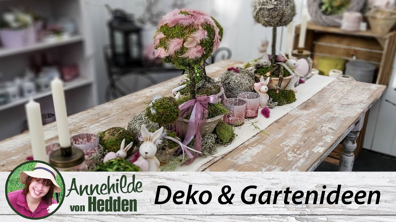 DIY Dekobäumchen - voll im Trend, Dekokugeln für Ostern, das Frühjahr oder die Sommerdeko