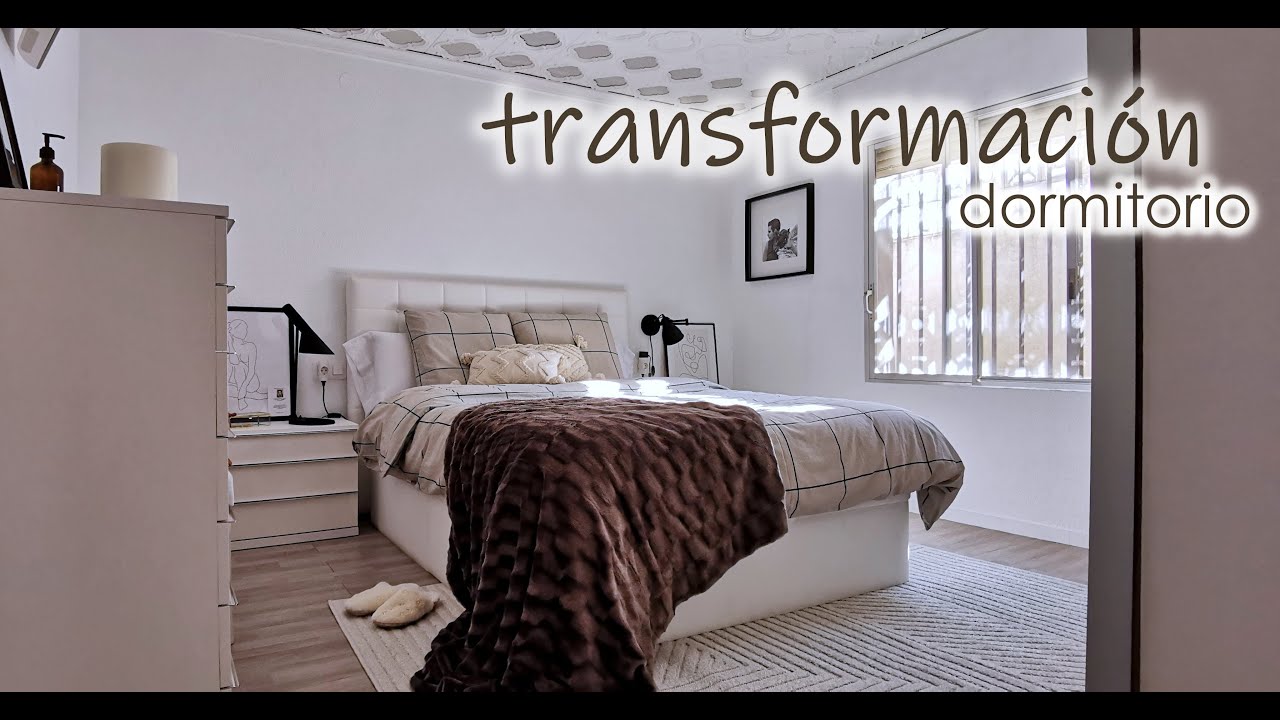 TRANSFORMACIÓN DORMITORIO |PINTAMOS LAS PAREDES | CAMBIOS EN LA DECORACIÓN | ELEANDECO