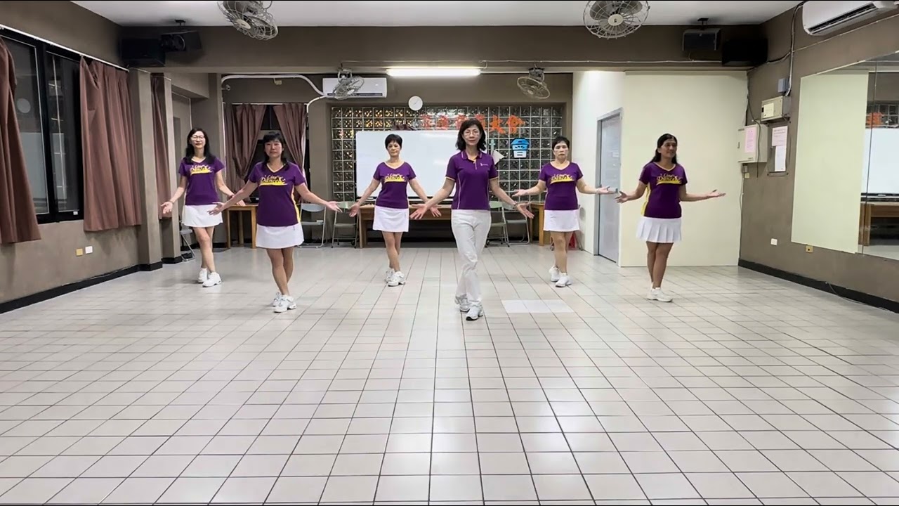 Same Moon Line Dance一樣的月亮：基礎提升級排舞(含分解&數拍)