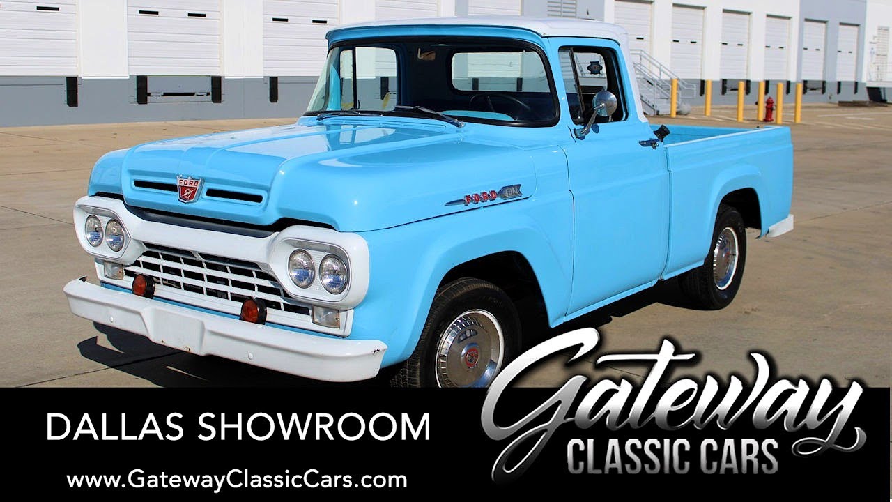 1960 Ford F100 #1864 Dallas