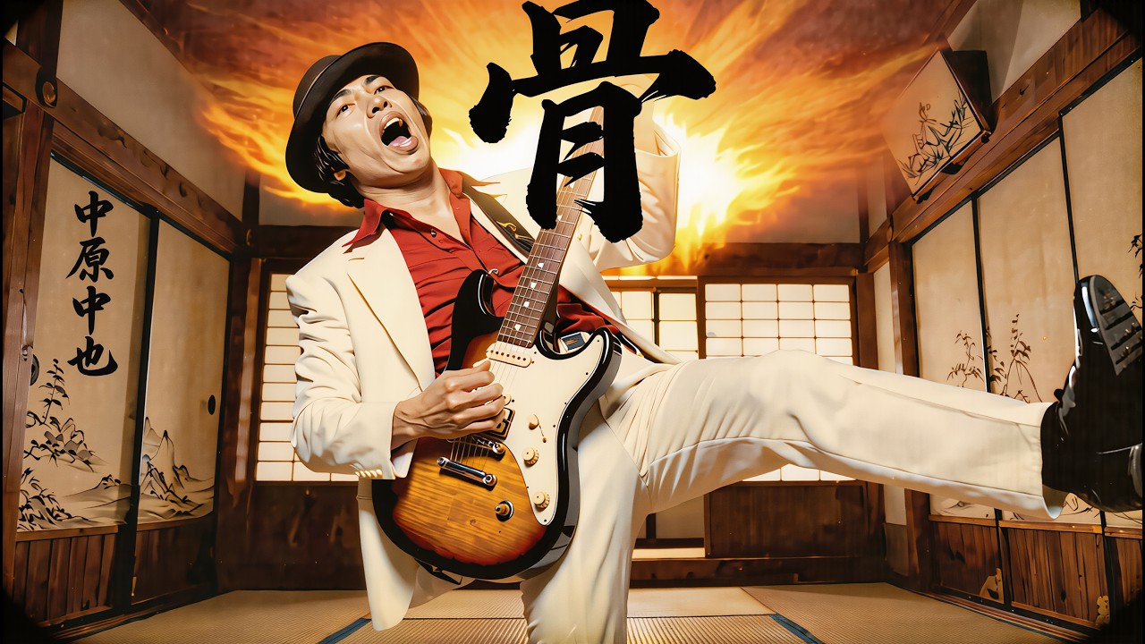 中原中也の【骨】にロカビリーを添えて