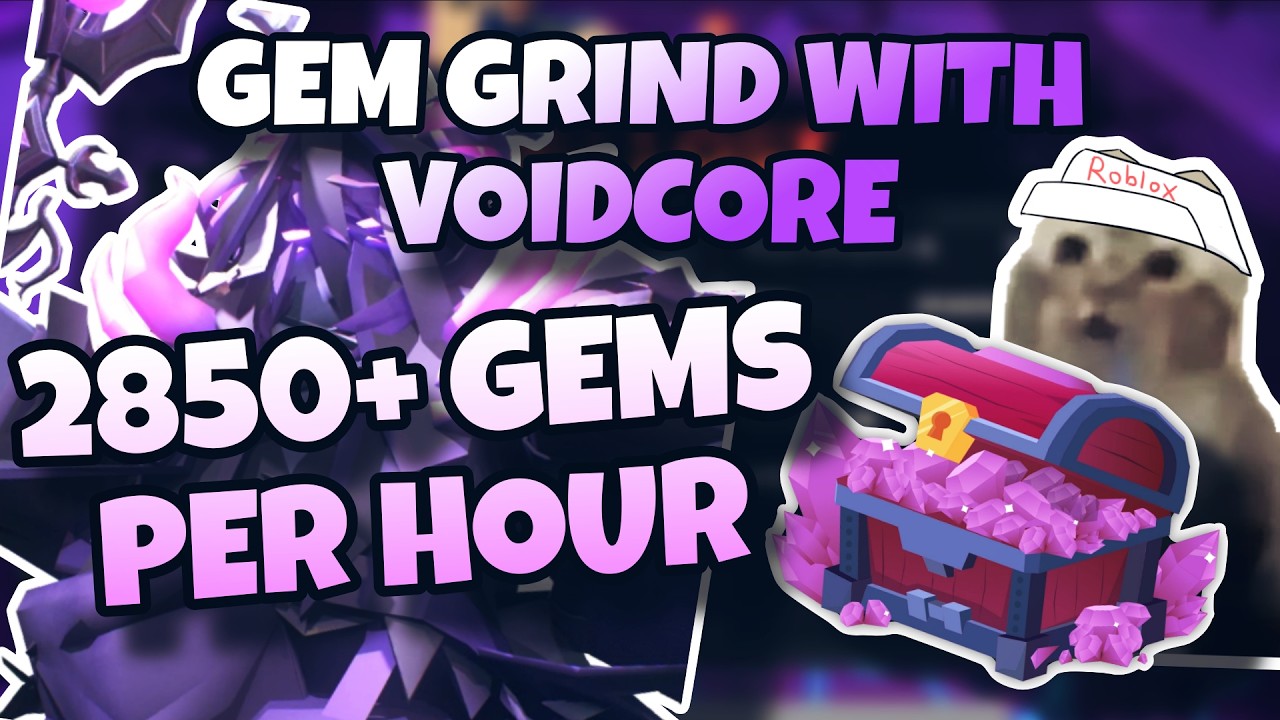 MAXIMIZE GEM GRINDING W/ VOIDCORE | ROBLOX TDS
