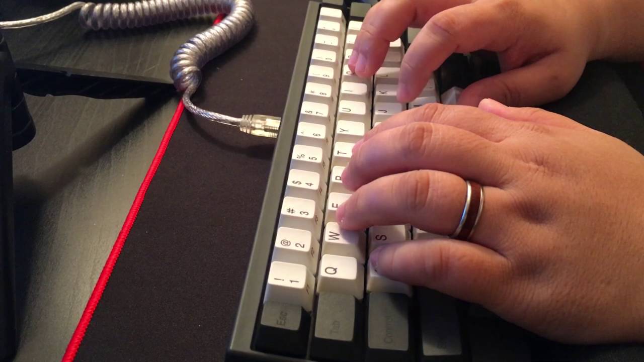 Mechanical Typing Sounds: Topre switch on Happy Hacking Keyboard Pro 2