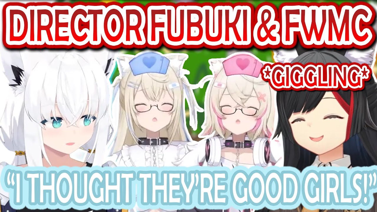 Mio Giggled As Fubuki Really Thought FUWAMOCO Were Good Girls Until HoloGTA