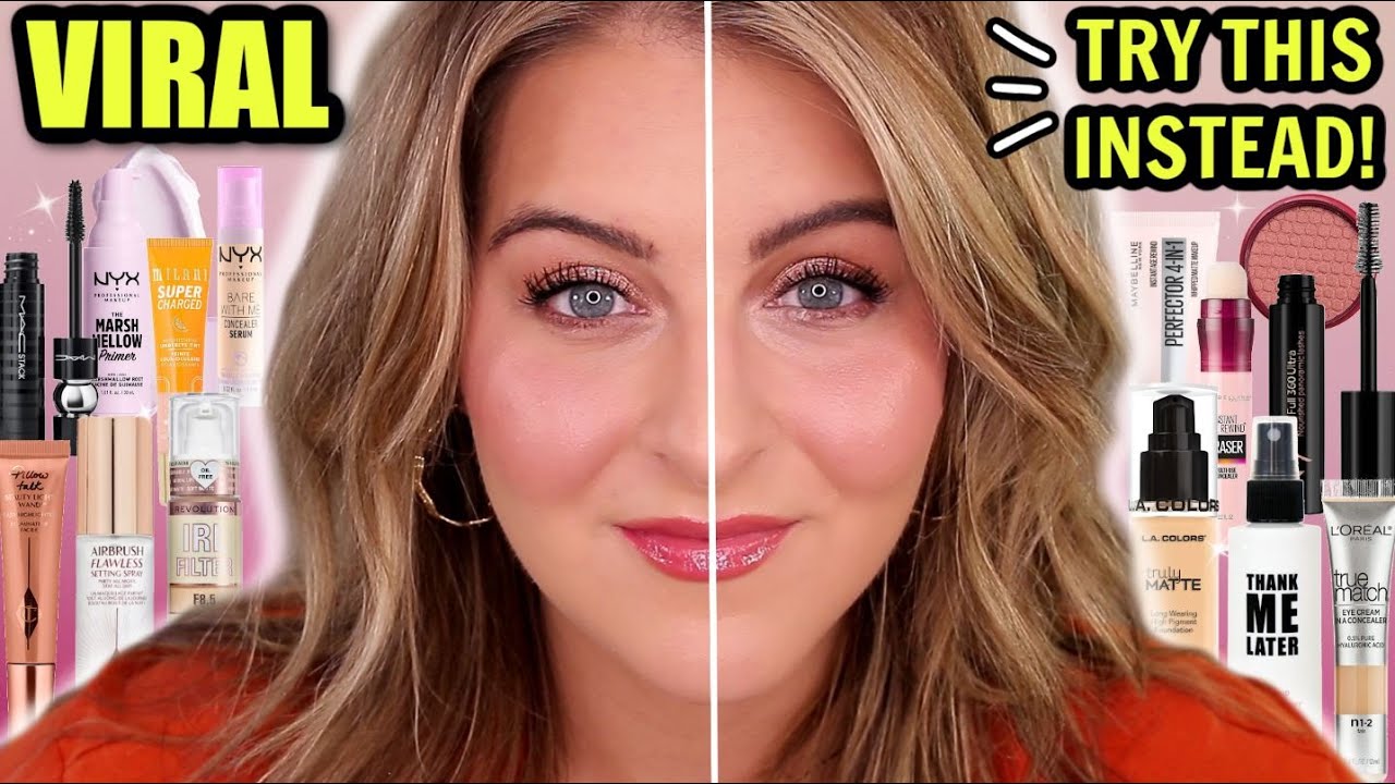 This or That?: *VIRAL vs NON-VIRAL* Affordable Makeup // you're buying the wrong stuff!