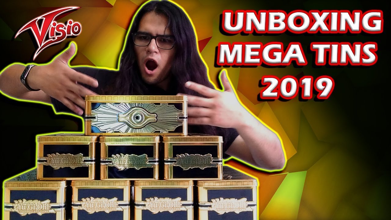 ¡Abriendo 8 Mega Tins 2019! (Yu-Gi-Oh! Gold Sarcophagus UNBOXING)