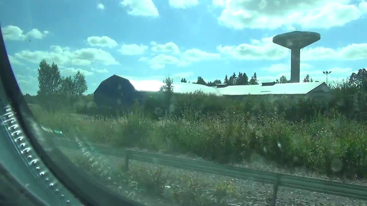 Train ride Tampere-Pori Part: 5/7 Ahvenus-Kokemäki (InterCity 465)
