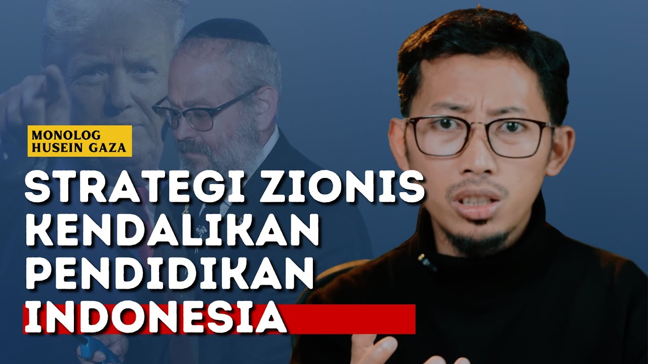 #MHG Monolog Husein Gaza - MENGAPA MASYARAKAT INDONESIA HARUS TAU GERAKAN ZIONISME?!
