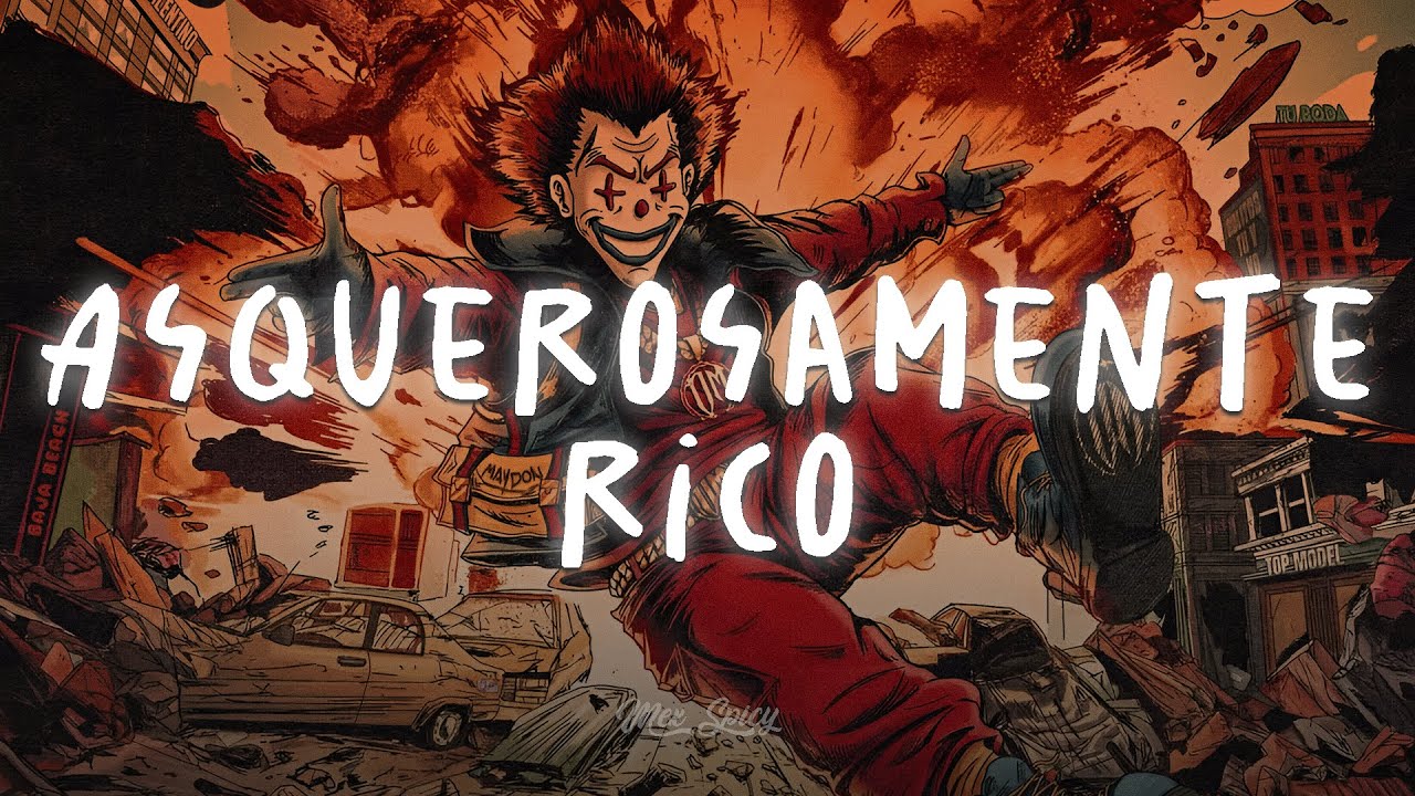 Oscar Maydon & Peso Pluma - Asquerosamente Rico (Letra/Lyrics)