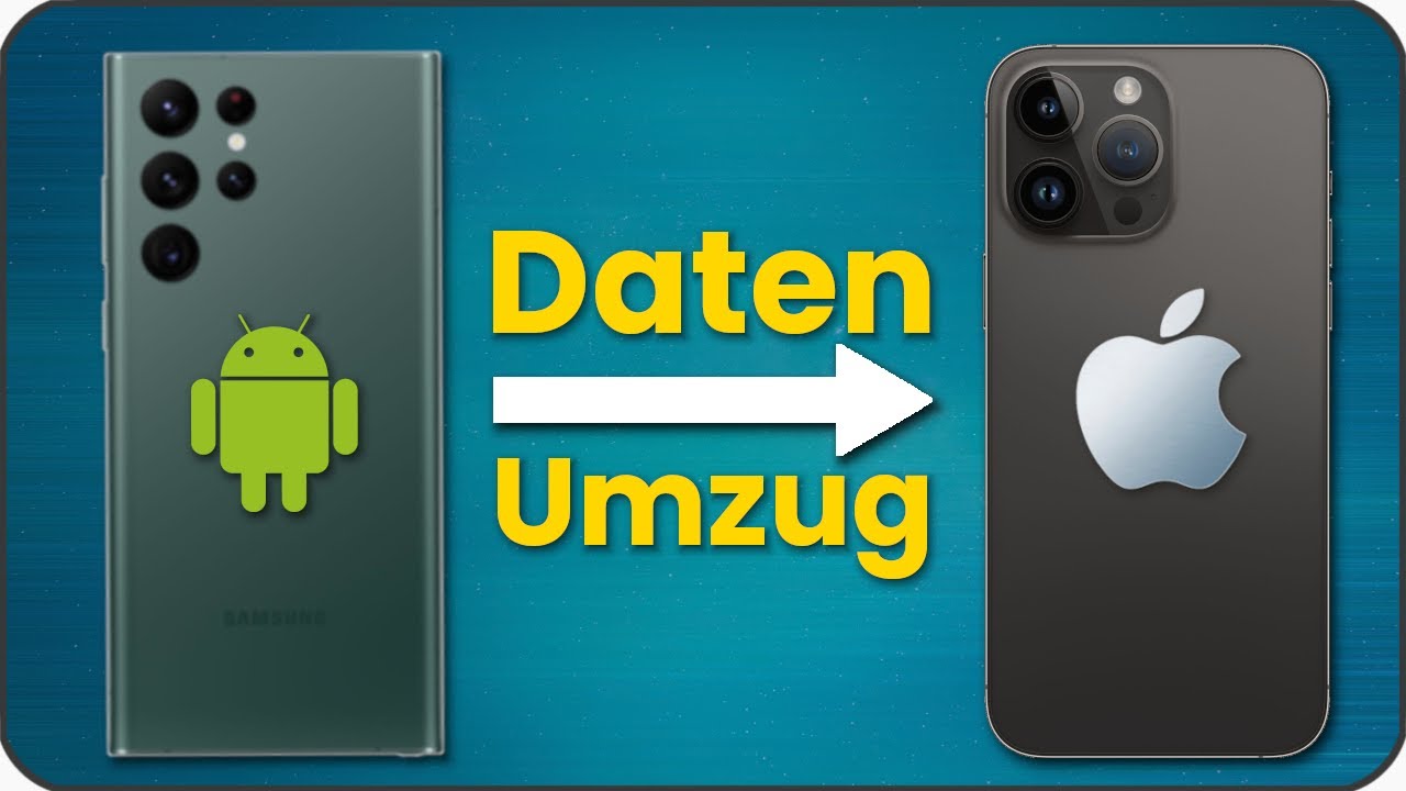 Daten von Android auf iPhone übertragen iOS 📱 Bilder Kontakte Apps