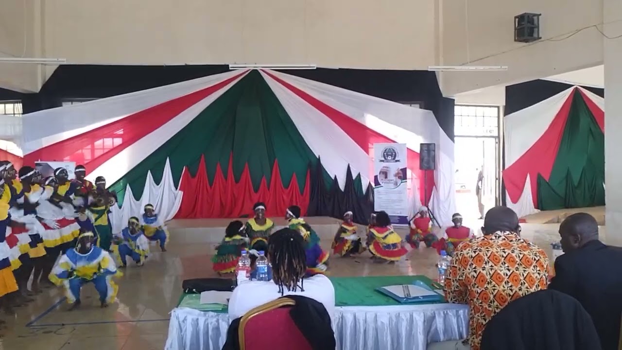 Kandie primary performing luhya dance(isikuti)