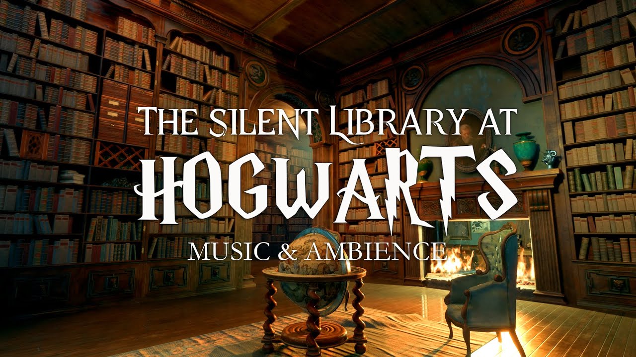 Hogwarts Legacy - Midnight Library at Hogwarts - Harry Potter Music & Ambience