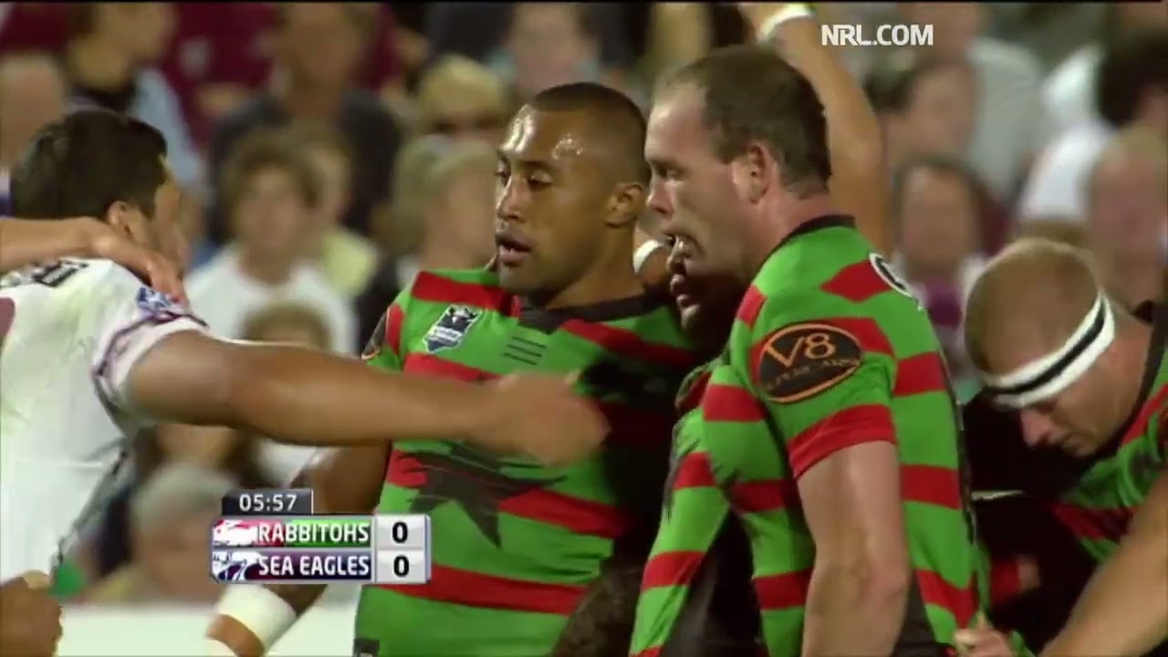 NRL 2011: Round 4 - South Sydney Rabbitohs v Manly-Warringah Sea Eagles [RE-UPLOADED: FIXED AUDIO]
