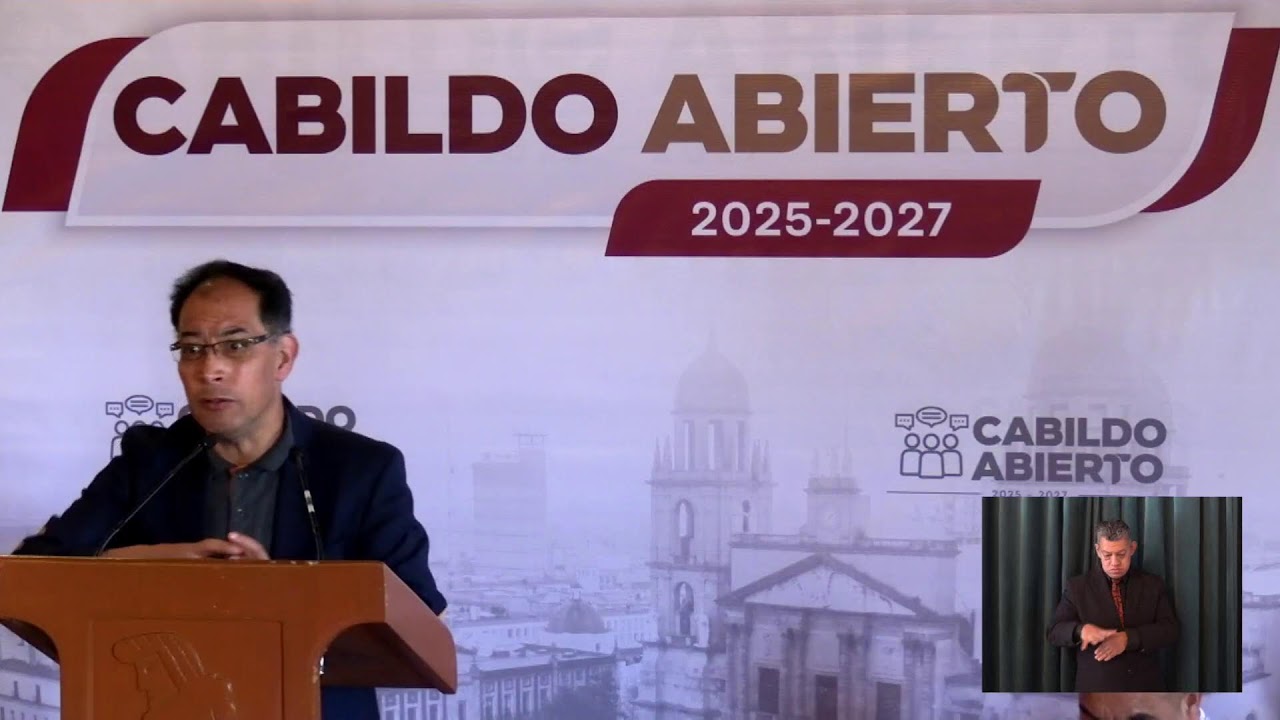 Sesión de Cabildo Abierto.