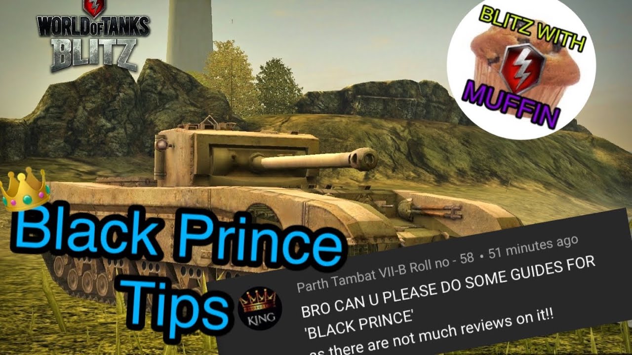 Tips and Tricks Black Prince WOT Blitz