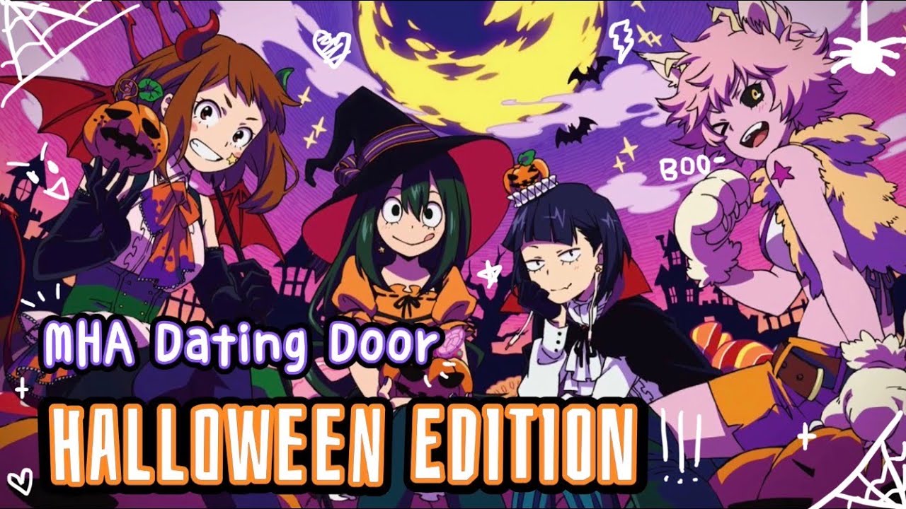 HERO HALLOWEEN || mha dating door halloween ver. ✧