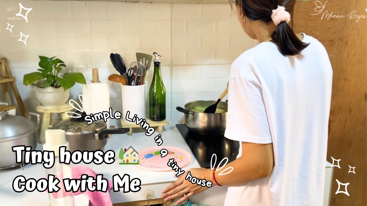 Tiny House 🏡 COOK WITH ME • MY BUSY FRIDAY • Mom of 3 kids | Mhean Reyes💕 #momlife #cooking #momof3 