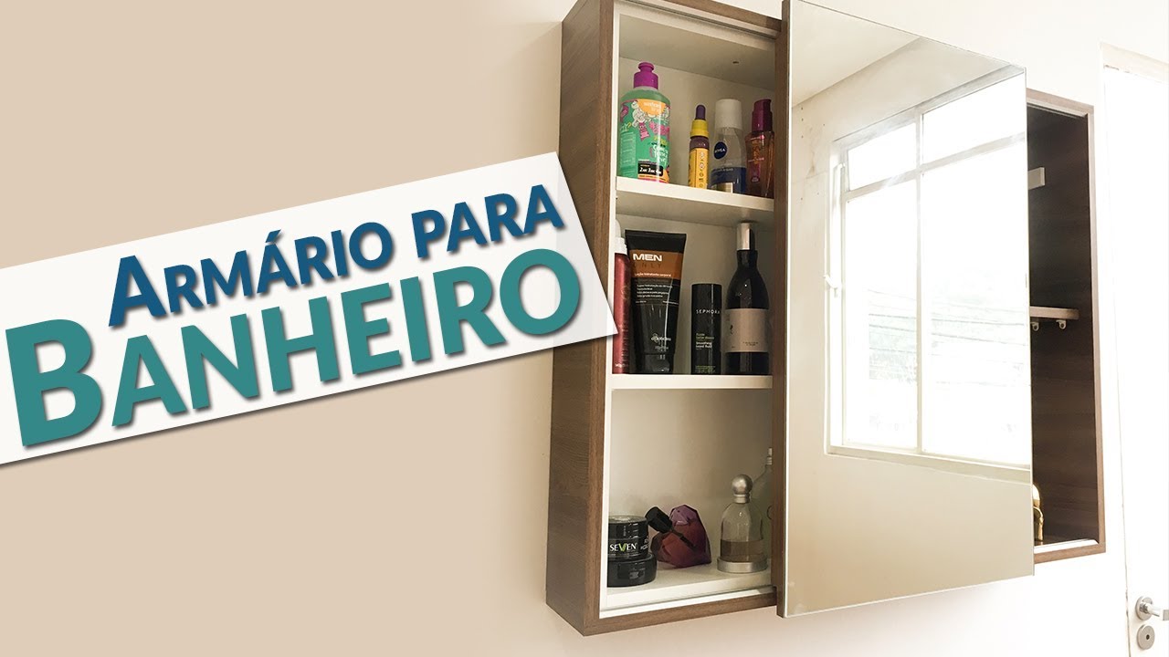 COMO FAZER UMA ARMÁRIO PARA BANHEIRO | LAVABO DA OFICINA EP. 01