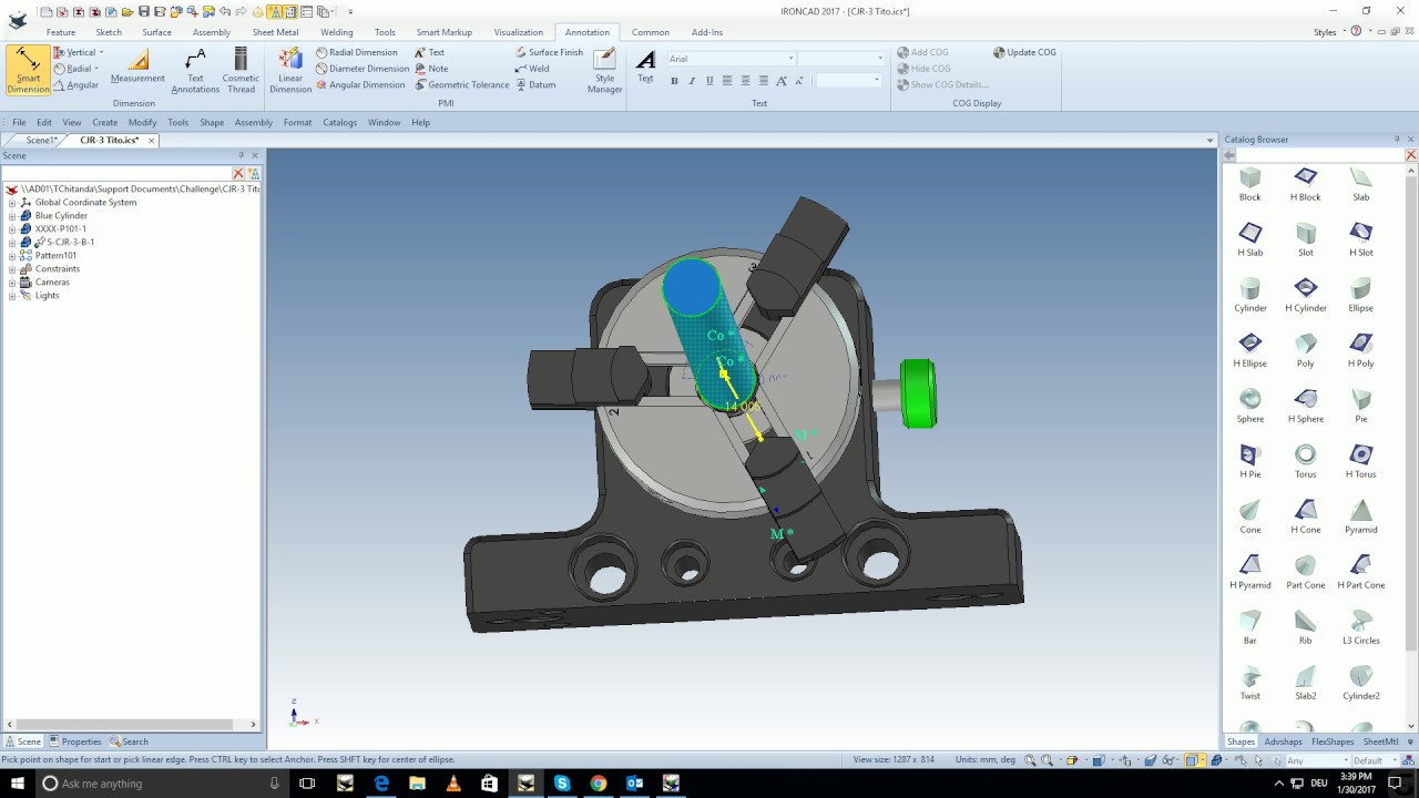 Mechanism Mode in IronCAD 2017 - CAD Design Tips