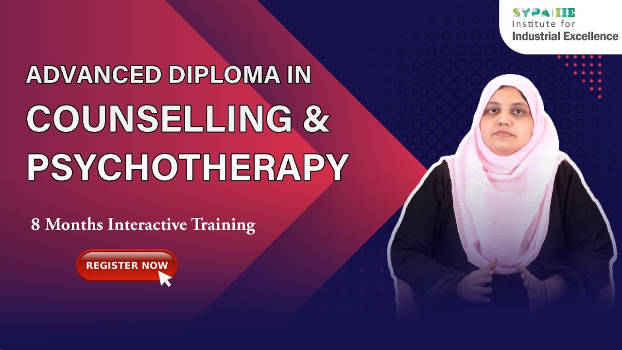 Advanced Diploma in Counselling & Psychotherapy Course | Online Live Training | NCVRT Certified