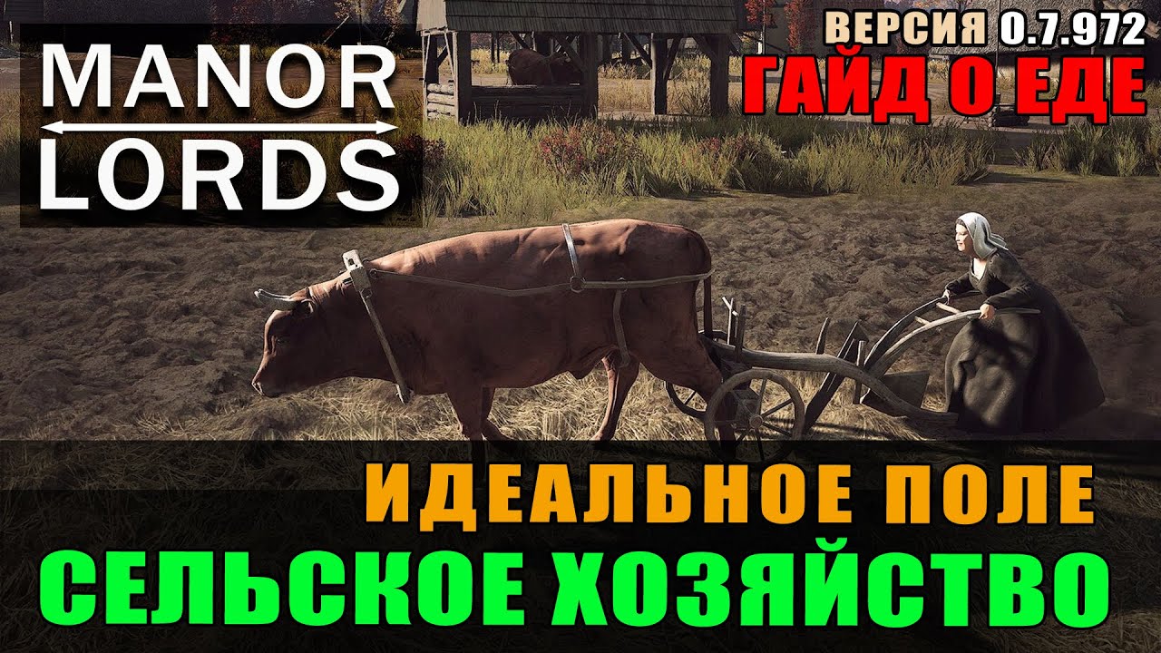 Manor Lords гайд: Сельское хозяйство. Идеальные поля