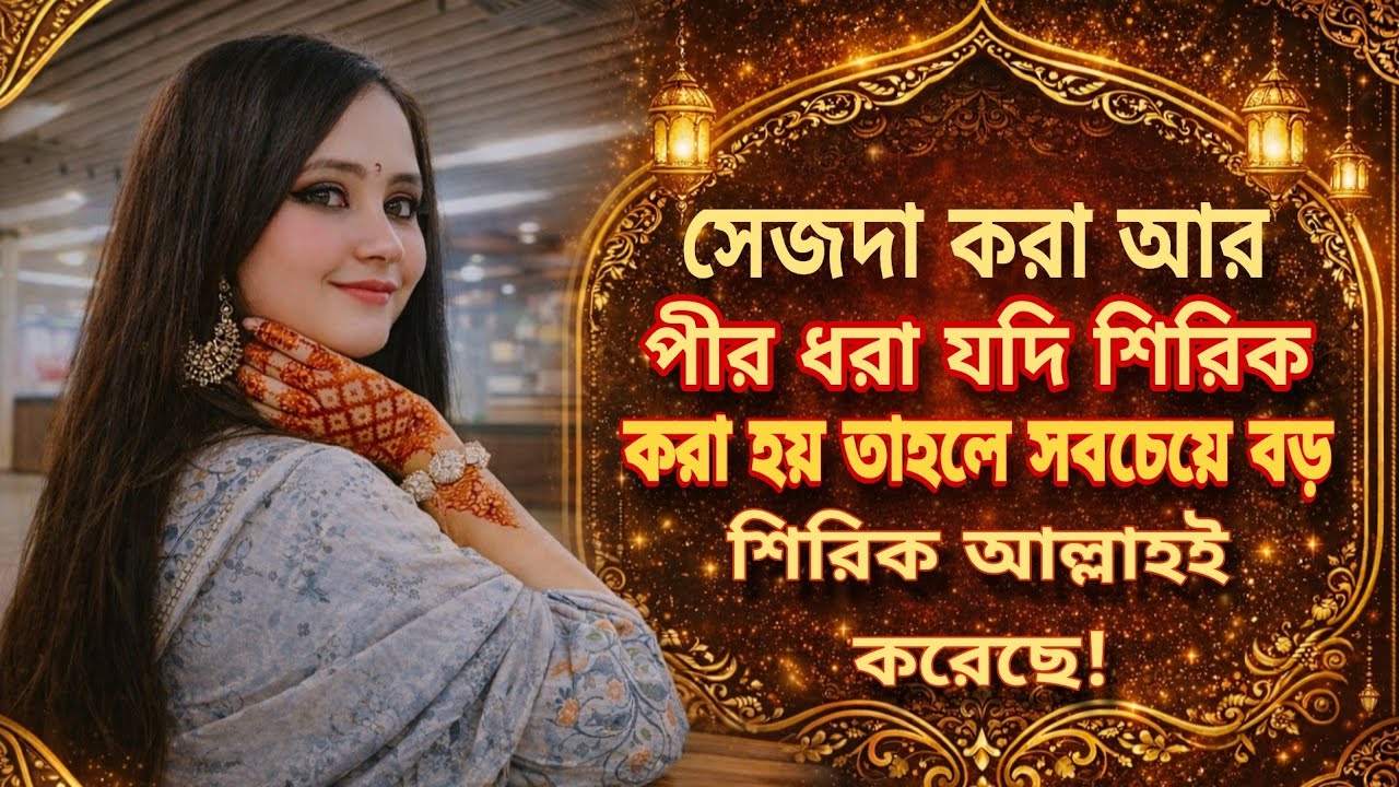 সেজদা করা আর পীর ধরা যদি শিরিক করা হয় তাহলে সবচেয়ে বড় শিরিক আল্লাহই করেছেন। এতে কোন সন্দেহ নাই। 