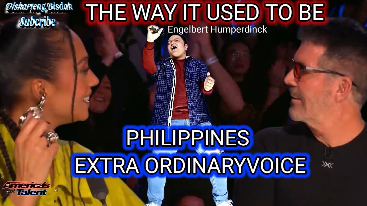 THE WAY IT USED TO BE (ENGELBERT HUMPERDINCK) AMERICAN'S GOT TALENT TRENDING AUDITION PARODY.