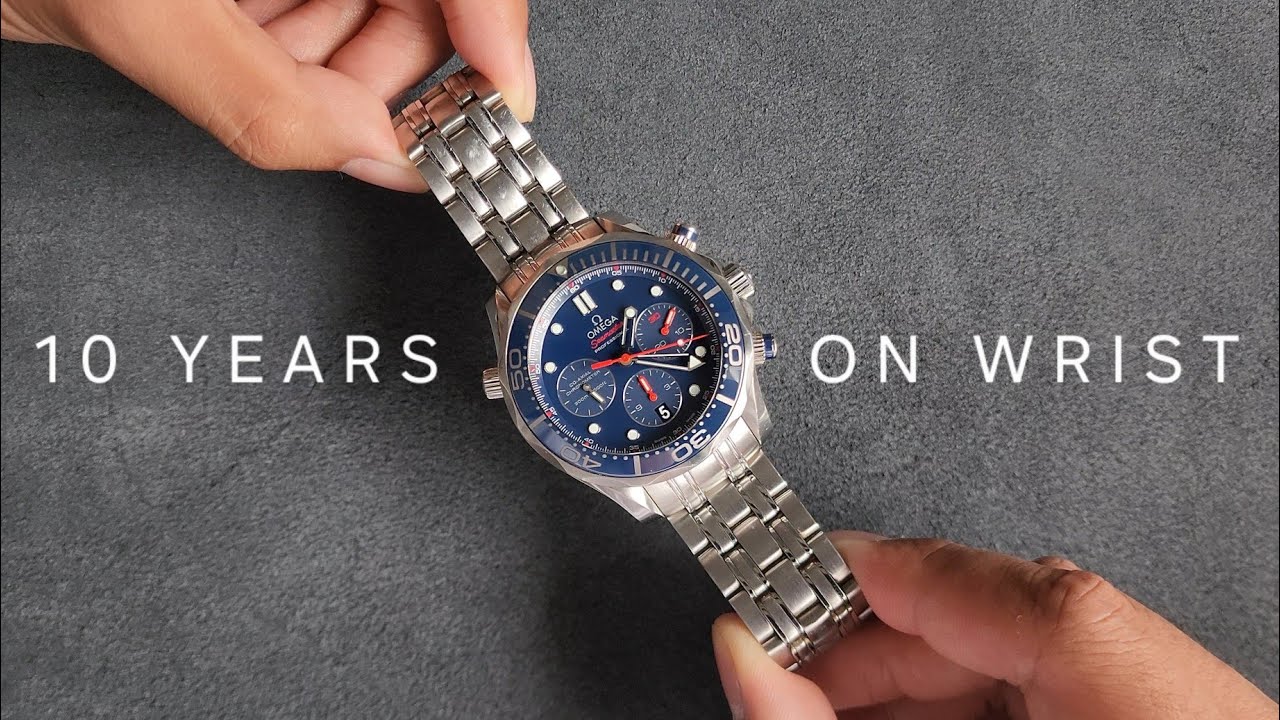The Watch Of A Police Officer - Omega Seamaster Chronograph