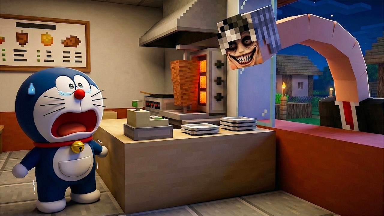 G&uuml;rol Gece 3'te D&ouml;nerci Tombiş'i Trolledi - Minecraft