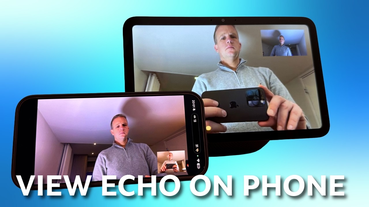 Как просматривать видеопоток с камеры Echo Show на телефоне (в режиме реального времени)