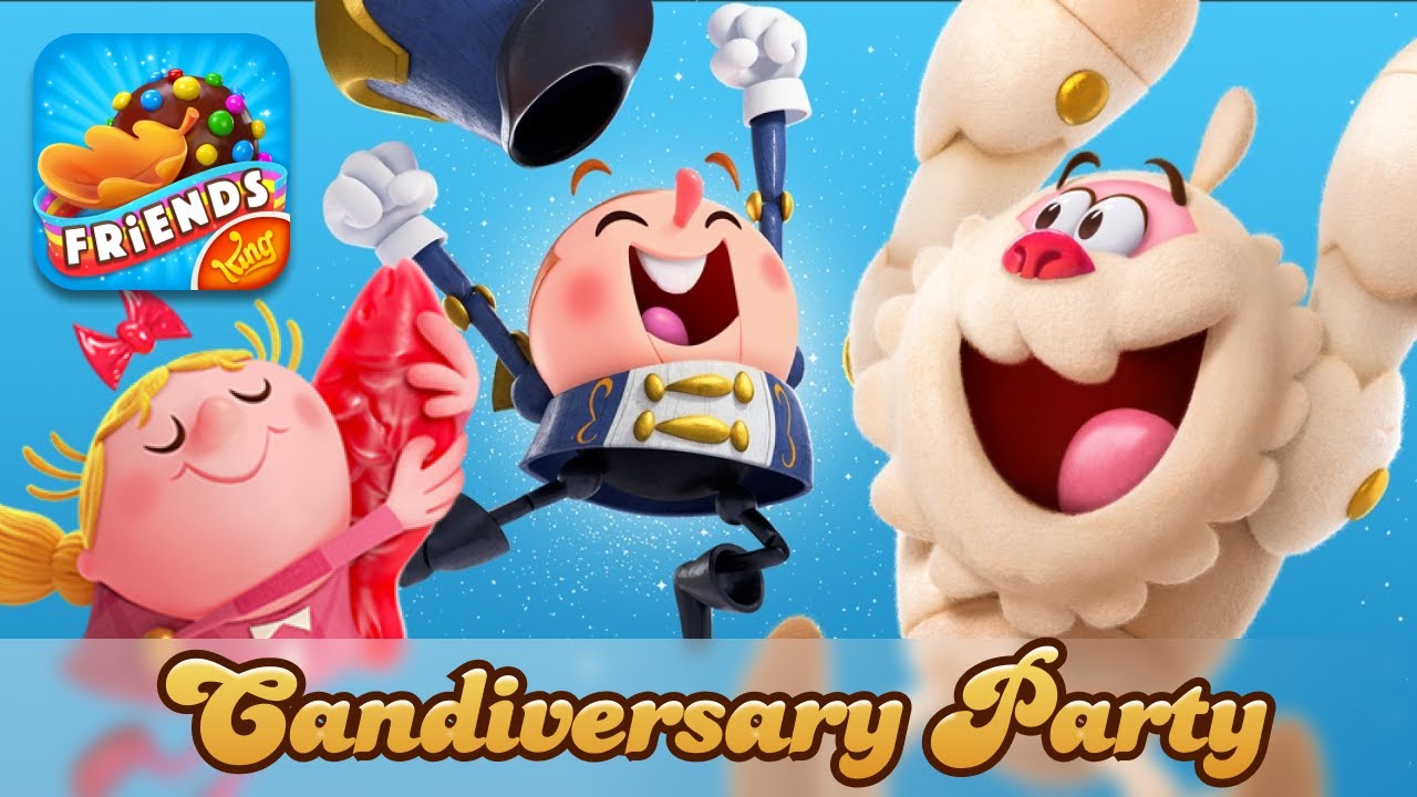 Let's Play - Candy Crush Friends Saga (Candiversary Party: Level 1 - 5)
