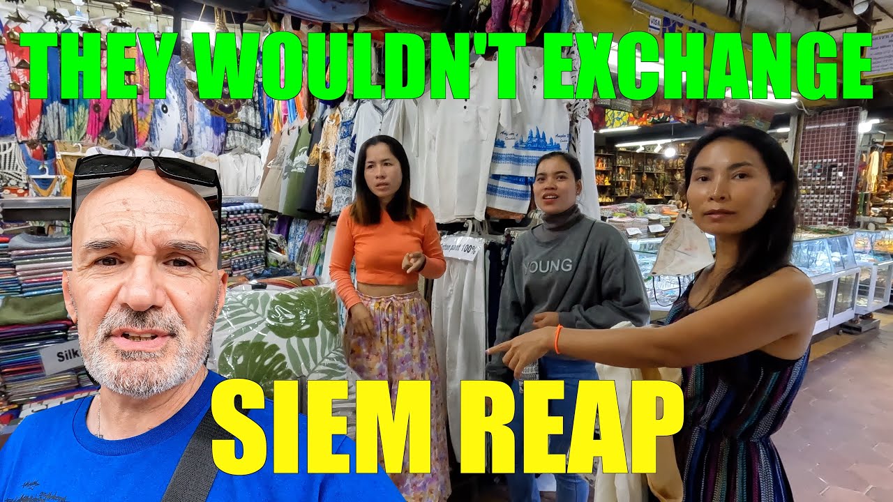 Siem Reap CAMBODIA 🇰🇭 TUK TUK Drivers, market mayhem, and vintage cigarette lighters