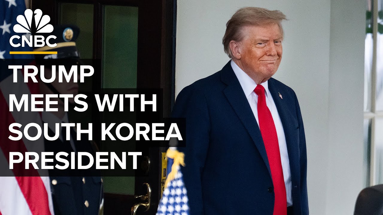President Trump meets with South Korean President Lee Jae Myung at the White House — 8/25/25