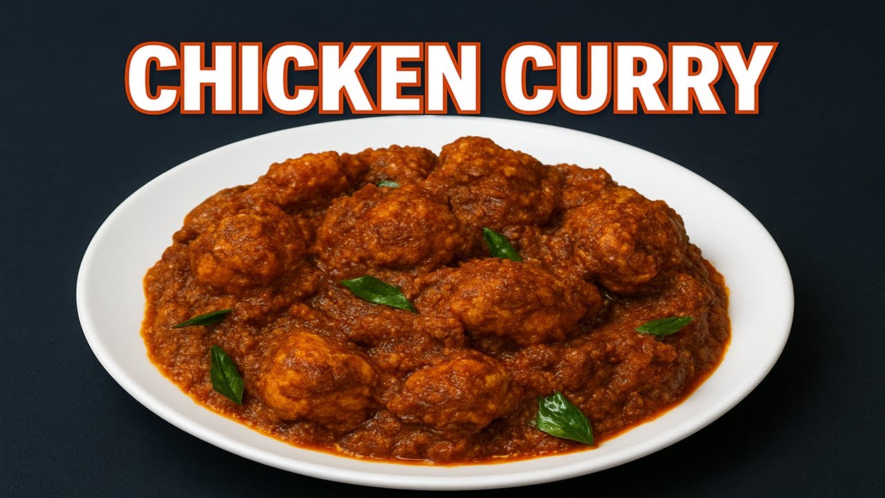 Chicken Curry Recipe | Authentic Flavor in 30 Minutes | Black Chicken Curry | Village Style Chicken