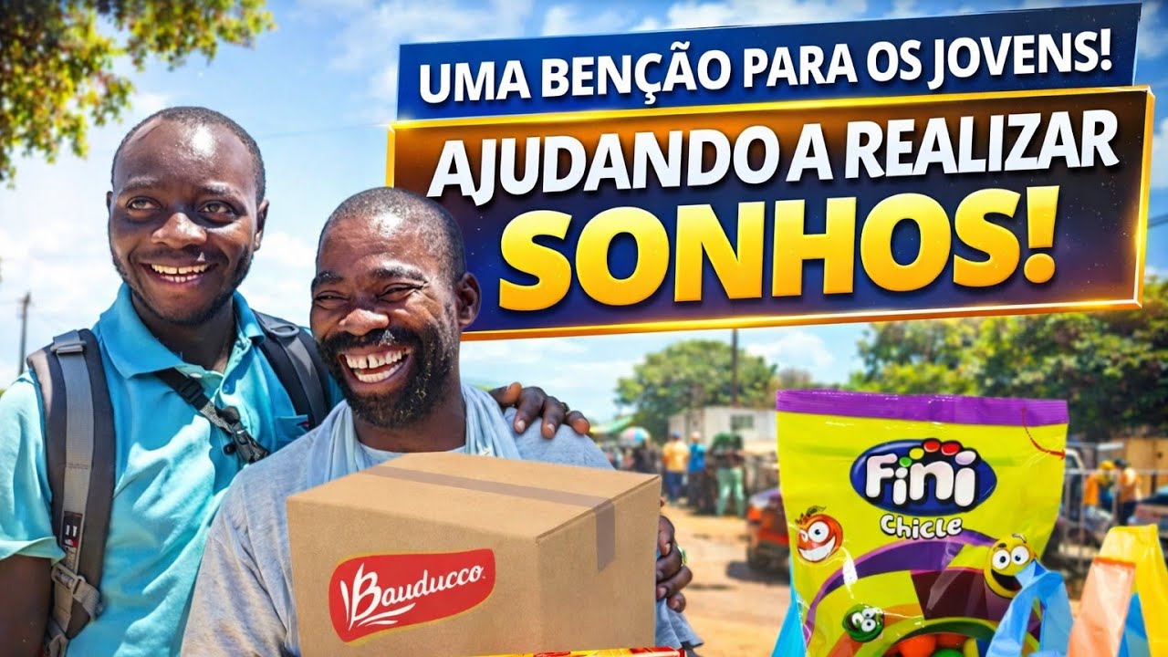 Uma Benção para os Jovens: Ajudando a Realizar Sonhos com Sacolas, Bolas e Doces para Vender