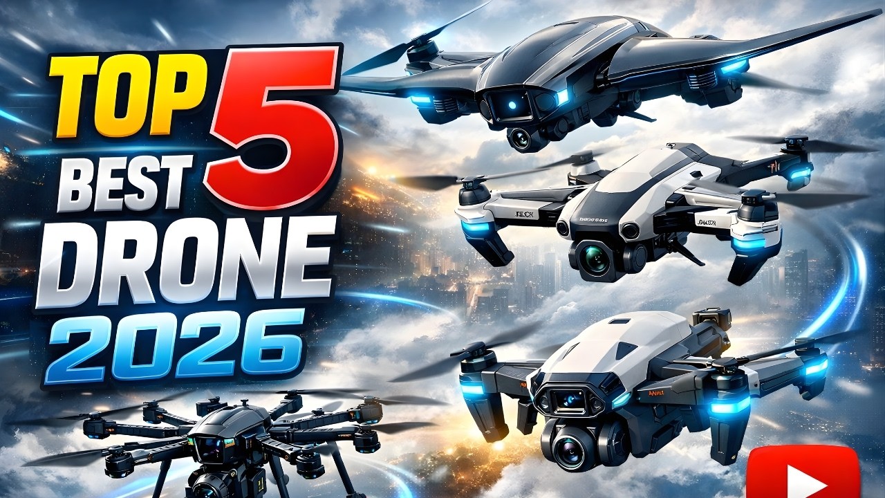 Best 4K Drones 2026 | GPS Camera Drones for Beginners & Pros