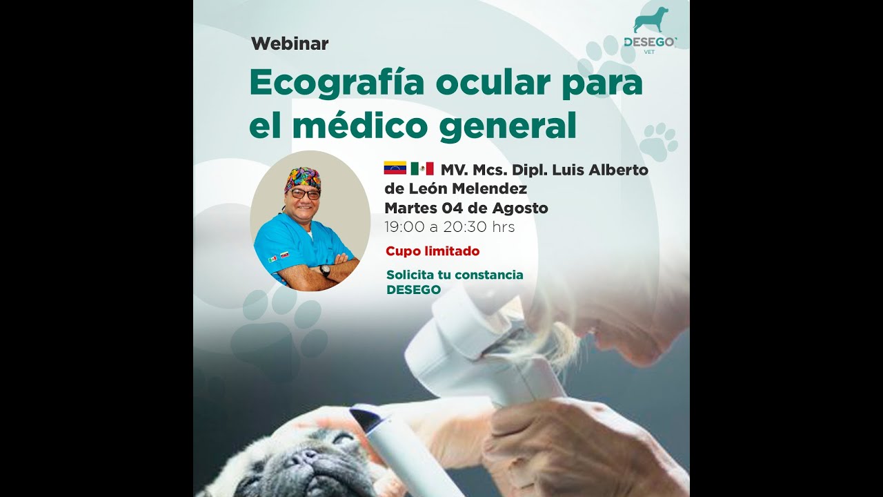 Webinar Veterinario: Ecografía ocular para el médico general