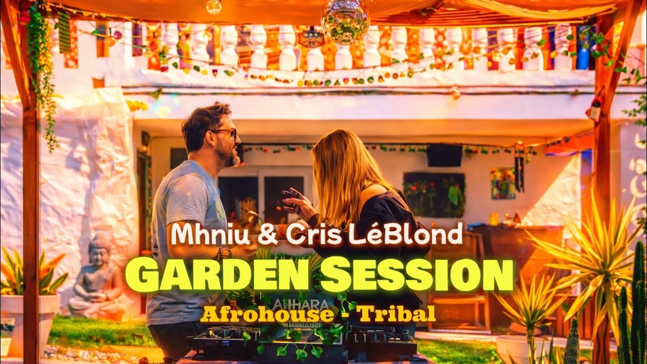 AFRO TRIBAL HOUSE DJ COUPLE SET 🌴 | Hakuna Matata Garden Session #006 | Amhara Sound 🎧🔋