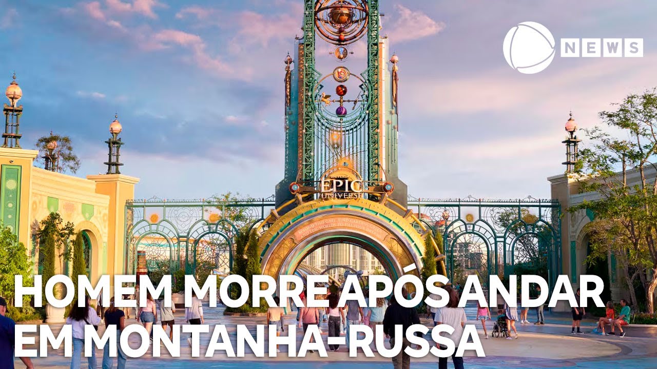 Homem morre após andar em montanha-russa no novo parque da Universal