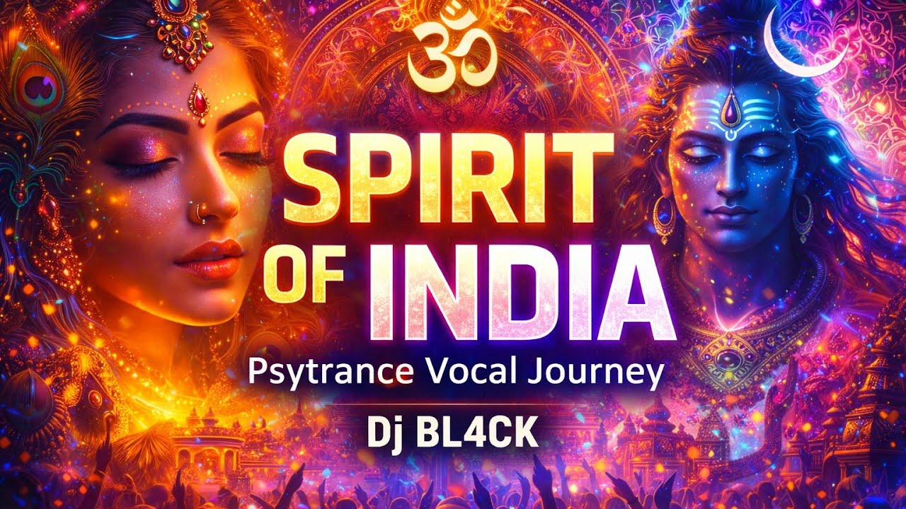 SPIRIT OF INDIA &ndash; Psytrance Vocal Journey | Dj BL4CK