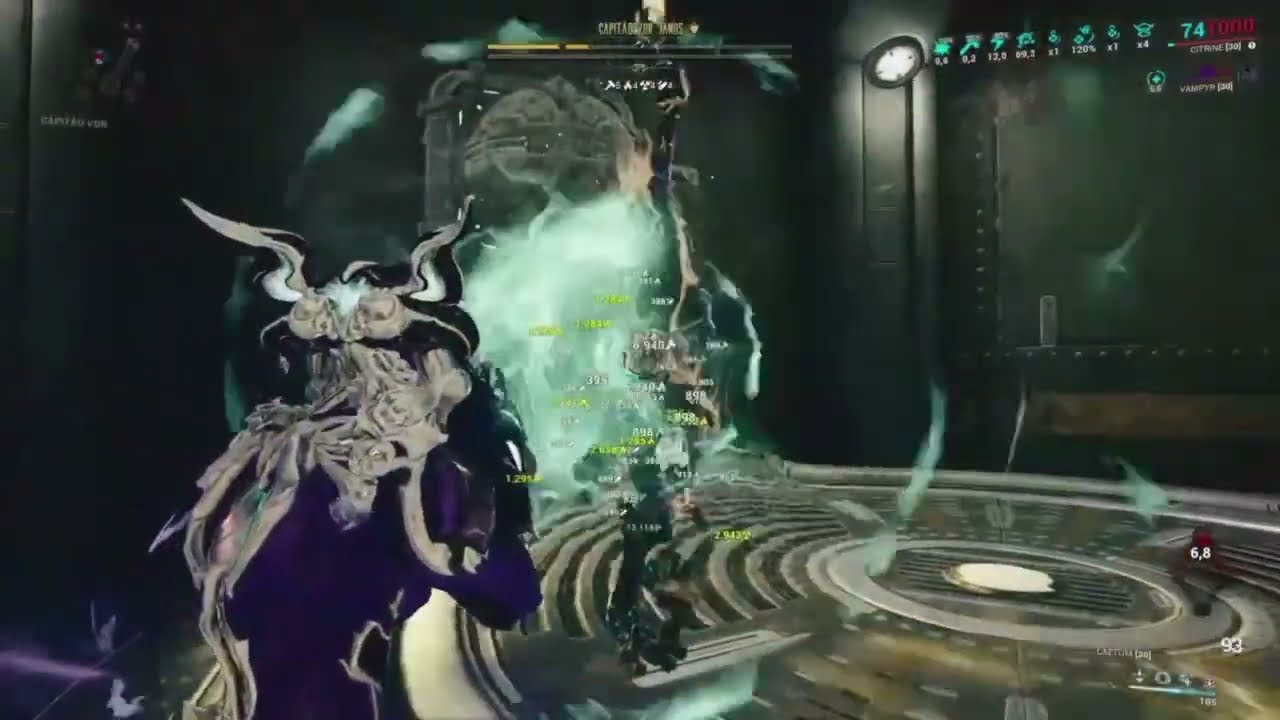 Citrine vs Capitão Vor Janus - Steel Path Solo