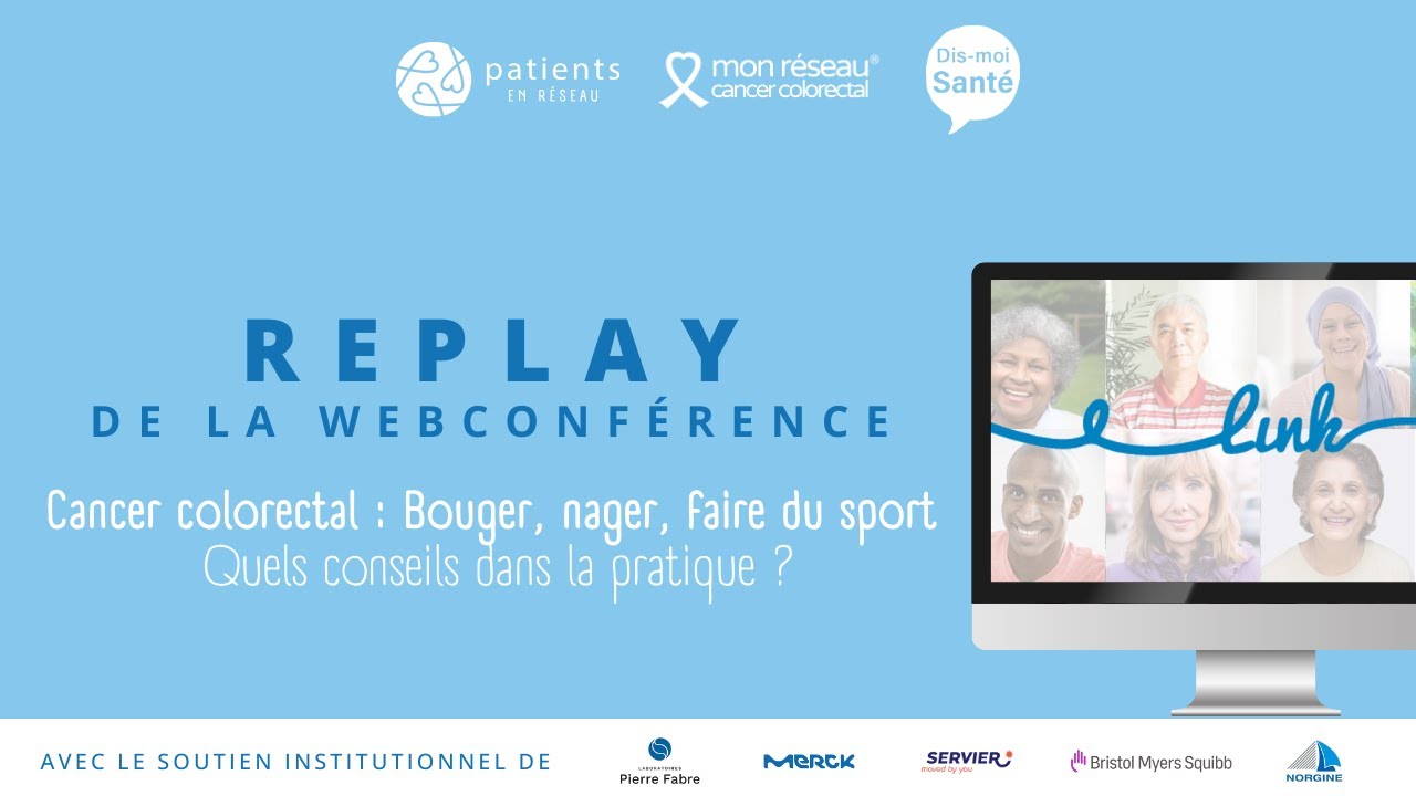 Cancer colorectal : Bouger, nager, faire du sport : quels conseils dans la pratique ?- replay 241024