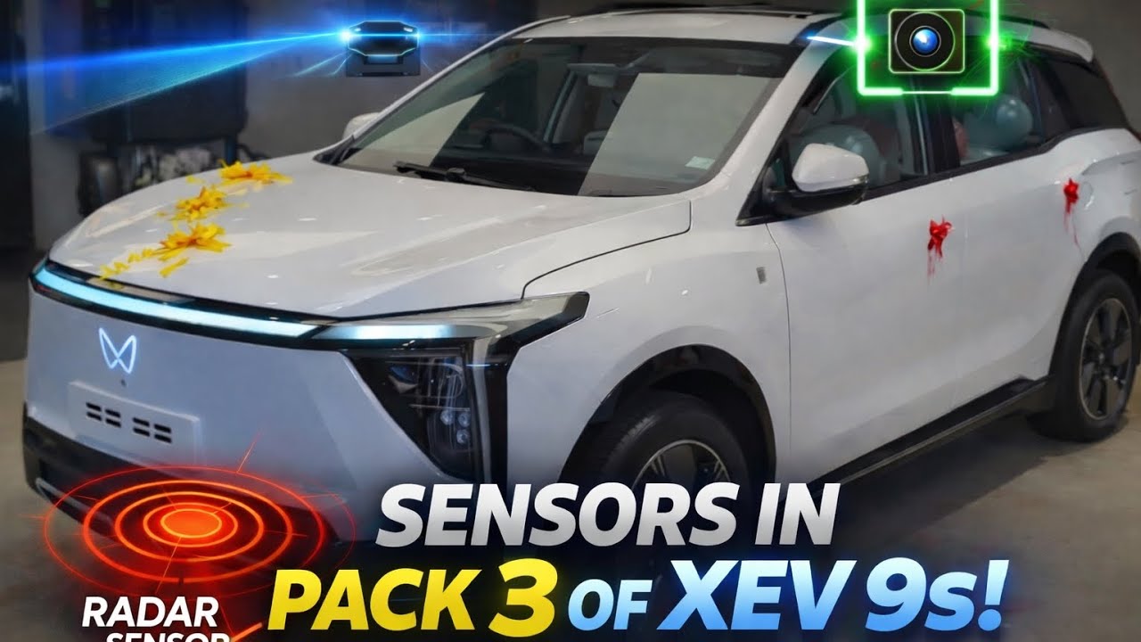 Mahindra XEV 9S | PACK 3 | Sensors