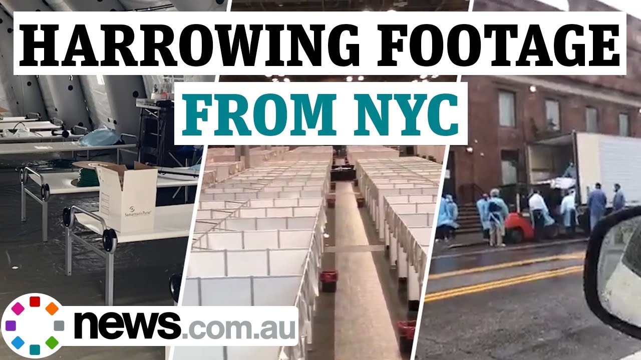 Coronavirus: Harrowing footage from the New York epicentre