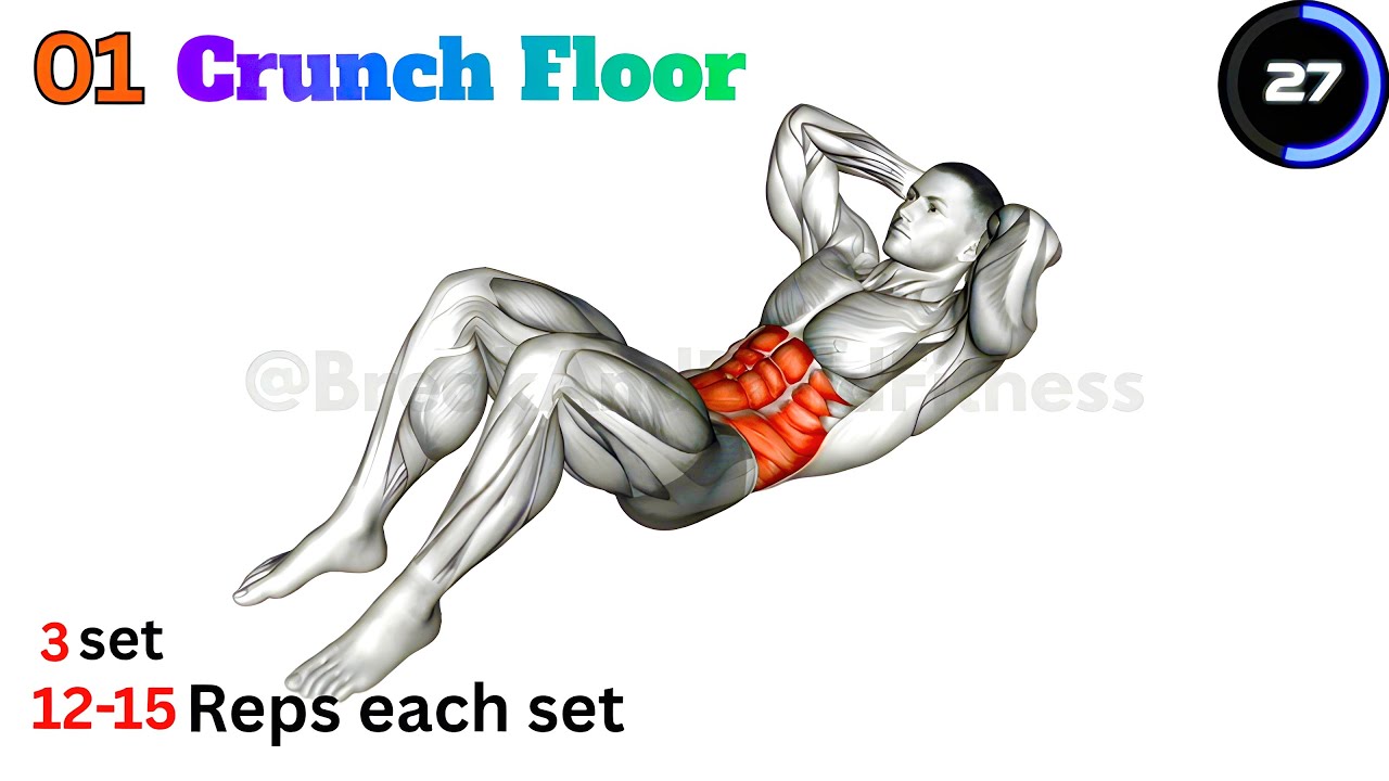 Stronger Abs in 7 Days Challenge |🔥 Best Core Workout At Home #fitness #abs #workout #exercise